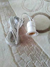 Bases Bulb-Lamp Eu-Plug-Holder-Adapter Power-Cord Converter-On/Off with 4M 8M To 