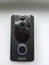 EKEN V7 HD 1080P HD WiFi inteligente timbre Video cámara Visual Intercom de la visión nocturna IP la puerta inalámbrica cámara de seguridad