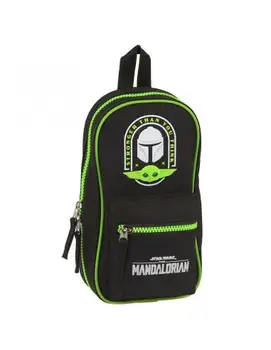 

▷ MINI backpack with 4 full cases THE CHILD THE MANDALORIAN STAR WARS