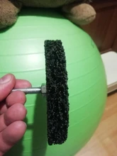 1 Uds rueda de decapado de discos para amoladoras angulares limpiar y eliminar pintura revestimiento de óxido para Metal madera de fibra de vidrio de trabajo