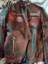 Jacket Coat Men Casual-Motor Distressed Vintage Ucrazy Winter Autumn Outwear New-Brand
