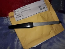 1 pulidor de uñas profesional de acero inoxidable, barra de pulido lateral doble, para manicura, exfoliante de pedicura, decoración de uñas