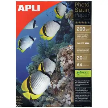 

Photo paper satin a4 200 gr - 20 sheets a4-semigloss-appli