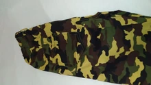 Boys Pants Army Green Camouflage Cotton Harem Elastic-Waist Print Casual Blue Mid