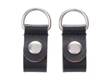 

Clip Obag closure in ecopel black color with silver ring