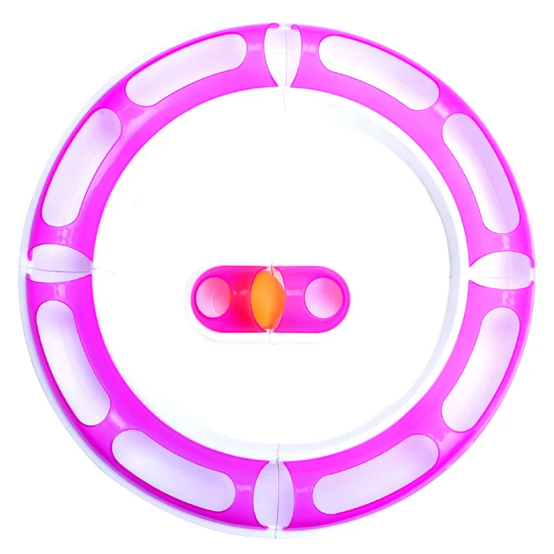 

Cat Toys Cat Toys Interactive Cat Play Track with Ball Cat Ball Cat Game Pets Toys Pets Product Enhancing Cat Intelligence