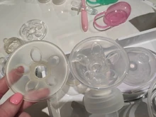 Nuevo genérico eléctrico accesorios de bomba de mama bebé alimentación silicona cojín de masaje