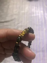 Pulsera de Feng Shui para hombre, Pulsera de la suerte, Fortuna, Estatua de Buda, Obsidiana, Pulsera de hombre con cuentas, Pulsera de oro, Pulsera Pixiu, Regalos, Regalos de amigos, Pulseras de mujer, Pulseras al por