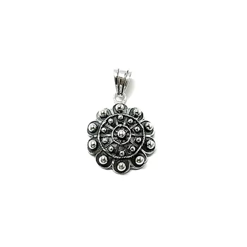 

Pendant Silver Law 24mm 925m. Smooth rusty charro [AA7575]