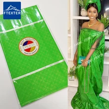 

Special Peice!!! 5 Yards African Lace Fabric 2022 Newest Style Bazin Riche Original Gextczer Basin Riche Tissu For Wedding Dress