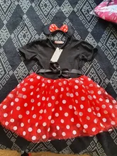 Lujo vestidos infantiles para niñas cumpleaños Pascua disfraz ratón vestido de niño traje de bebé Niñas Ropa para NIÑOS 2 6T desgaste