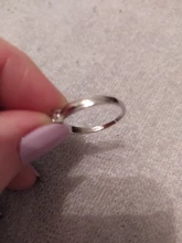 Anillo de compromiso de piedras redondas y pequeñas para mujer, sortija de boda de cristal Plata de Ley 925 auténtica