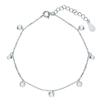 

Silver Bracelet with cubic zirconia sunlight sample 925