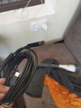 Mini cámara de inspección endoscópica, cámara de endoscopio tipo c usb para android 7,0mm, con cable duro para PC, teléfono Android, tipo de tubería C