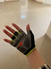 CoolFit-Guantes de ciclismo para hombres y mujeres, prendas de manos antideslizantes a medio dedo para bicicleta y deportes, transpirables y anti choque, nuevos
