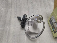 Desk-Lamp Book-Lights Clip-Holder Usb Led Reading Foldable Rechargeable Flexible Usb-Power-Supply