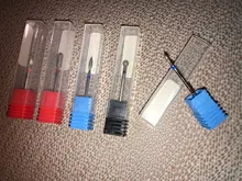 Brocas de diamante para uñas, accesorios de máquina de manicura eléctrica, brocas rotativas, herramientas de corte