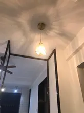 Glass-Pendant-Lights Bedroom Brass Kitchen Living-Room Nordic Restaurant-Bar Modern