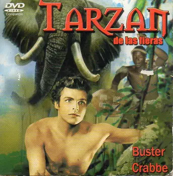 

TARZAN THE FIERAS (DVD) BURTER GRABBE (second hands, caratula on paperboard)