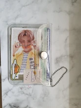 Mini Wallet Card-Case Coin-Purse Business-Card-Holder Transparent Waterproof Fashion