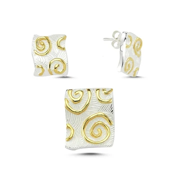 

Kutaydan Sterling 925 Sterling Silver Set Made in Turkey