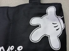 Disney-Bolso pequeño de lona con diseño de mickey mouse, bolsa de mano pequeña, informal, portátil, con esposas, para fiambrera, 2019