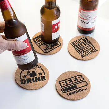 

Party Cork Coasters (Pack of 4)