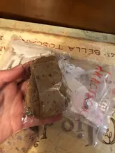 Pendiente de Papel Kraft con etiqueta para colgar tarjeta para presentación de joyas, pendiente, etiqueta de papel Kraft, etiquetas de precio, 3,5x2,5 cm, 100 unids/lote