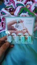 4-Yarn Guide-Thimble Sewing-Accessories Knitting-Tool Finger-Splitter Wool Plastic 4pcs