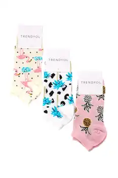 

Trendyol Winking 3'lü Socks THMSS19XY0005