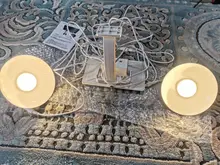 Solar-Lamp Cable Solar-Pendant-Light Courtyard Double-Head Garden Outdoor Waterproof