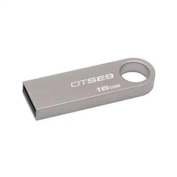 Флешка kingston FAELAP0171 DTSE9H 16 GB USB 2,0 серебристый металл