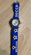 Reloj de fútbol 3D creativo para niños, banda de silicona suave, regalo Ceasuri