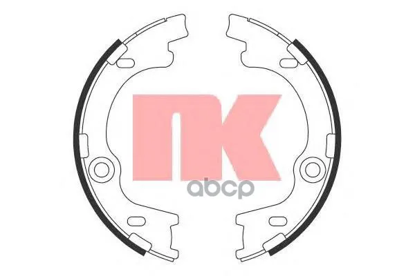 Колодки Ст.Торм.Hyundai I30 07-/Kia Ceed 06- Nk 2734790 Nk арт. 2734790