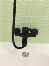 Shower-Faucets Tap-Shower-Mixer-Valve-Control-Valve Bathtub Wall-Mount Black Matte