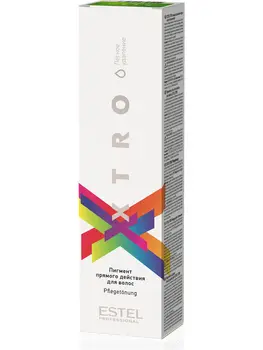 

EX/NG Пигмент прямого действия для волос XTRO WHITE Зеленый, 100 мл