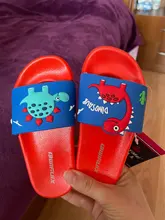 Zapatillas para niños bonitas de dinosaurios, Zapatillas de casa impermeables y antideslizantes, transpirables, para el hogar, 2020
