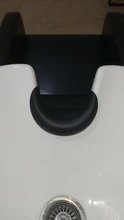Almohada de descanso del cuello para lavado de pelo, cojín de lavabo para Spa, Belleza del cabello, champú, Bol, accesorios de peluquero, fregadero de silicona