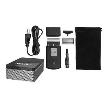 

Wahl travel shaver portable shaver-shaving sheets/spare cutting sheets-45min autonomy-includes travel Bag