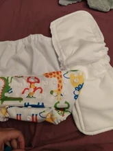 [Simfamily] 1PC reutilizable impermeable Digital impreso pañal de tela para bebé de bebé pañales para 0-3years 3-15kg bebé