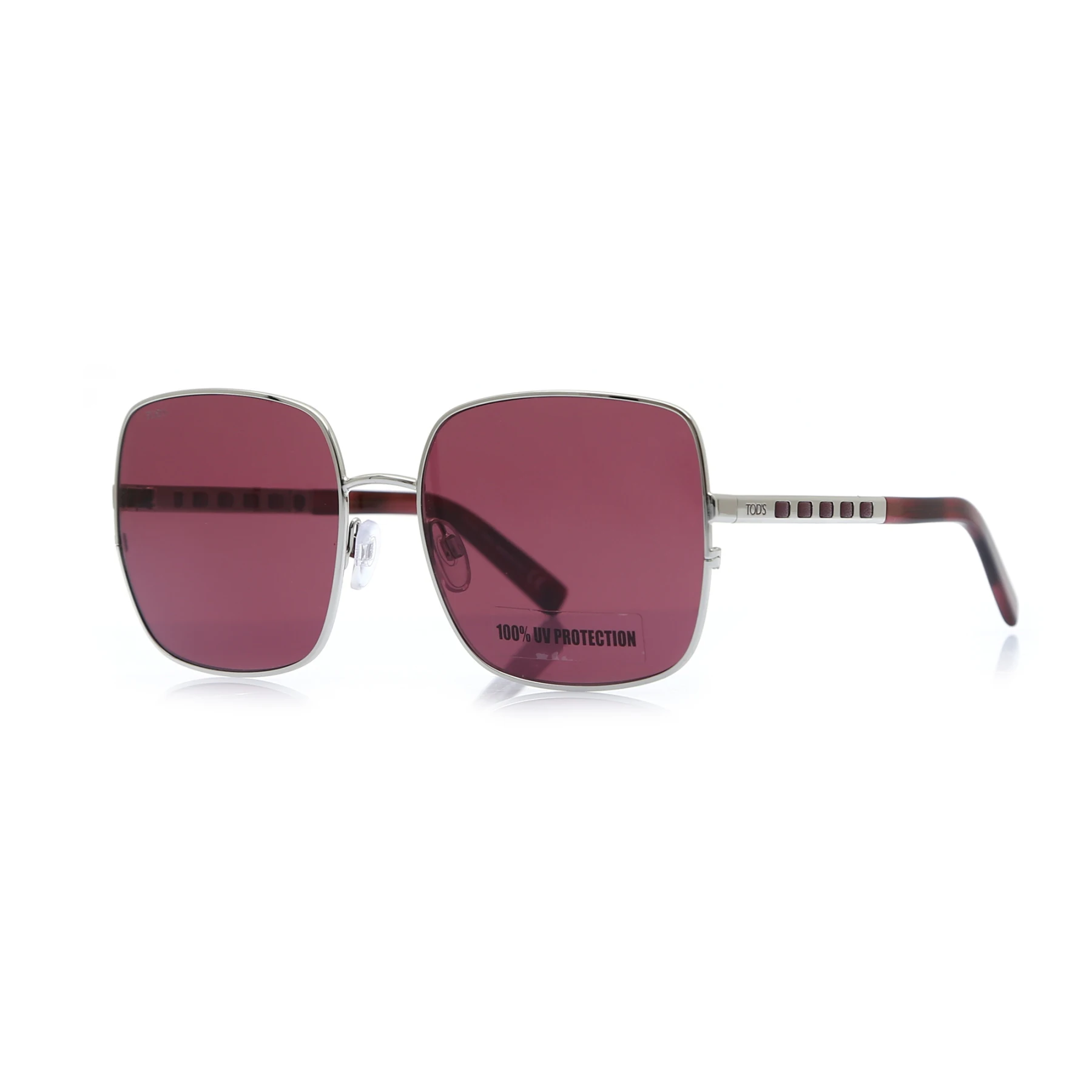 

Women's sunglasses to 0236 18s metal silver organic rectangle rectangular 59-18-140 tods