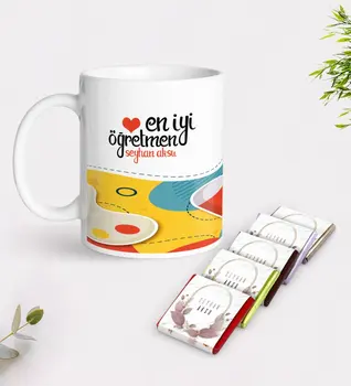 

Personalized Best Teacher White Mug and Chocolate Gift Set-4