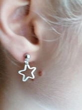 Pendientes Punk sin Piercing para el cartílago, pendientes con Clip para la oreja, para mujeres y niñas