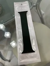 Correa de lazo individual para Apple Watch 6, banda de 44mm y 40mm para iWatch de 38mm y 42mm, pulsera de silicona para series 6 5 4 3 2 SE