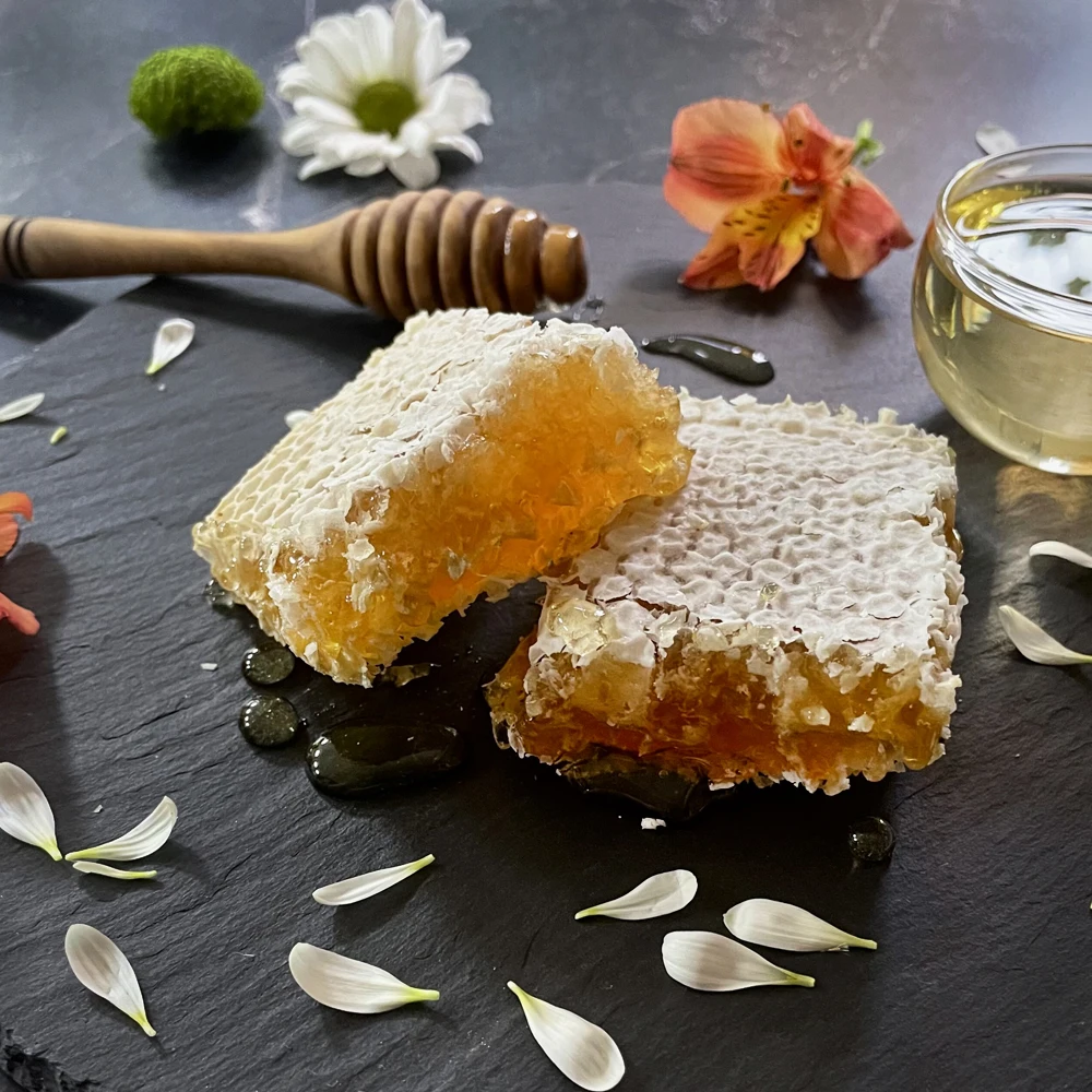 Сотовый мёд, мёд в сотах, с дикоросов Сибири,...