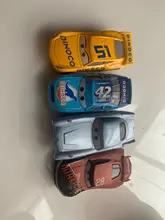 Coche de juguete de aleación de personajes de Cars 3 de Pixar para niños, Juguete para niños con modelo de personajes de dibujos animados, Jackson Storm, 21 estilos diferentes, regalo de cumpleaños y navidad