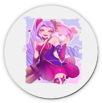 

ROUND QUEEN OF HEARTS mousepad raton