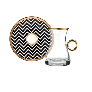 

12 Pcs Angelina Original Crystal Luxury Tea Set