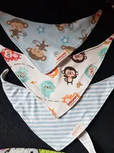 Bufanda de algodón orgánico para bebé, pañuelo de muselina para eructar, Bandana para recién nacido, niño, niña bebé, bufanda de invierno, babero impermeable, Uds.