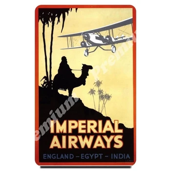 

Egypt souvenir magnet vintage tourist poster